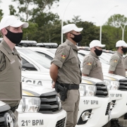 Governo entrega 53 viaturas semiblindadas à Brigada Militar e quatro