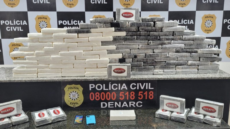 Polícia Civil realiza maior apreensão de cocaína do ano Secretaria da