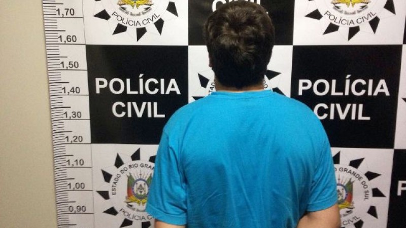 Indivíduo é um dos suspeitos de agredir brutalmente um jovem de 23 anos na madrugada desse sábado (10), no centro de Canguçu.