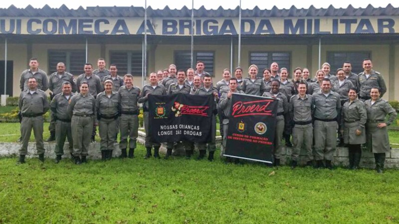 Capacitação visa formar, em cinco edições, 170 novos policiais militares para aplicar nas redes escolares públicas e particulares os currículos do Proerd
