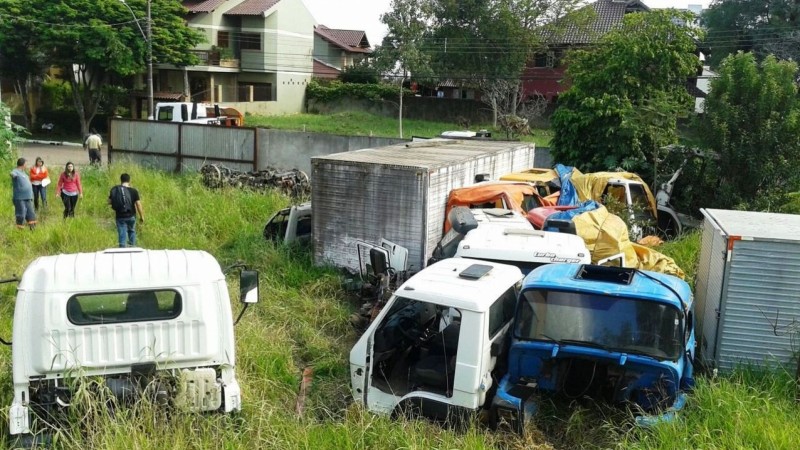 O material encontrado avaliado em torno de R$ 900 mil
