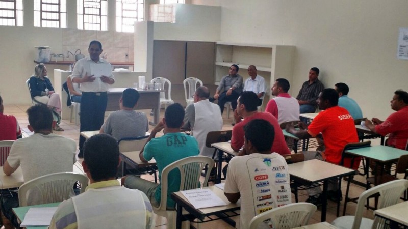 Participaram apenados do regime fechado que já realizaram avaliações para progressão.