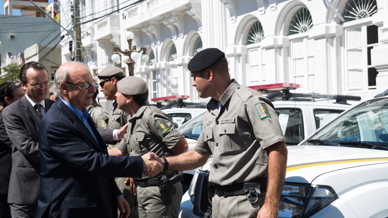 Ato de Lançamento das Unidades Especializadas de Fronteira, em Uruguaiana.