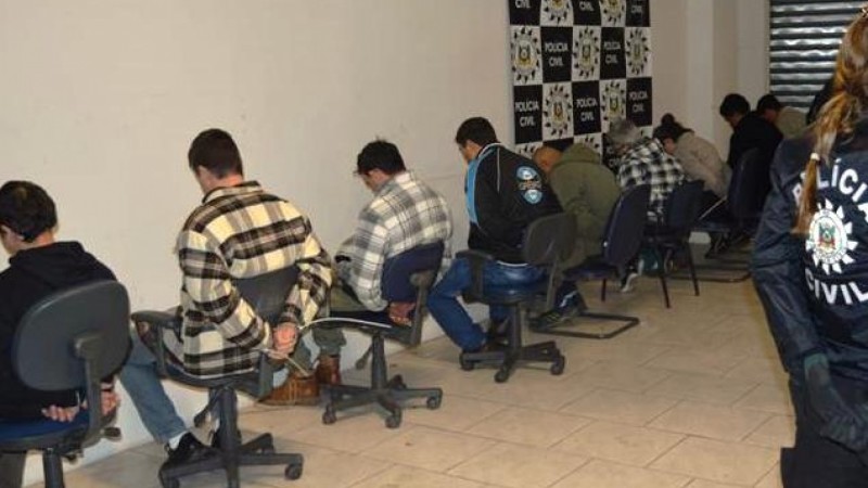 Alguns dos presos também são suspeitos de participação em latrocínios e homicídios