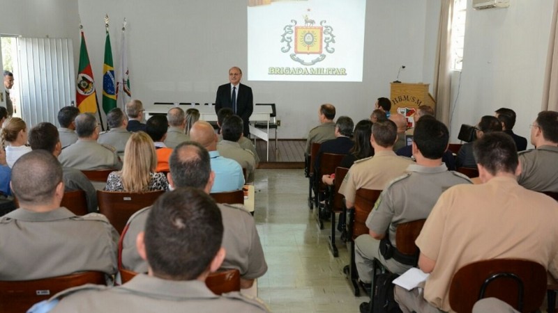 Reunião técnica com comando regional de Santa Maria.