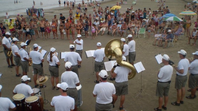 No último dia 22 de janeiro, a apresentação ocorreu na orla da praia do Cassino, no Litoral Sul