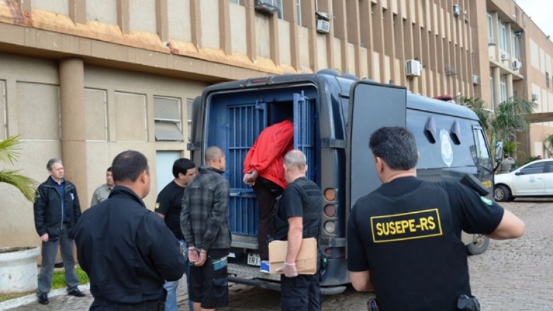 Vinte apenados já foram levados para a Penitenciária Modulada Estadual de Montenegro