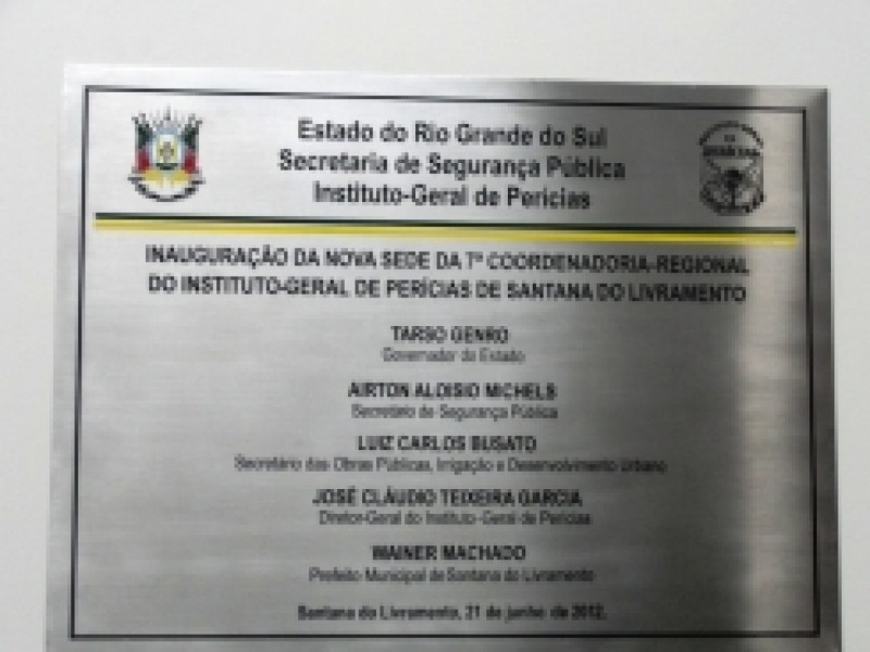 Posto de Identificação em Bagé  By Instituto-Geral de Perícias