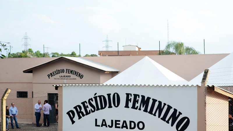 O pres&iacute;dio foi constru&iacute;do e idealizado pela comunidade lajeadense