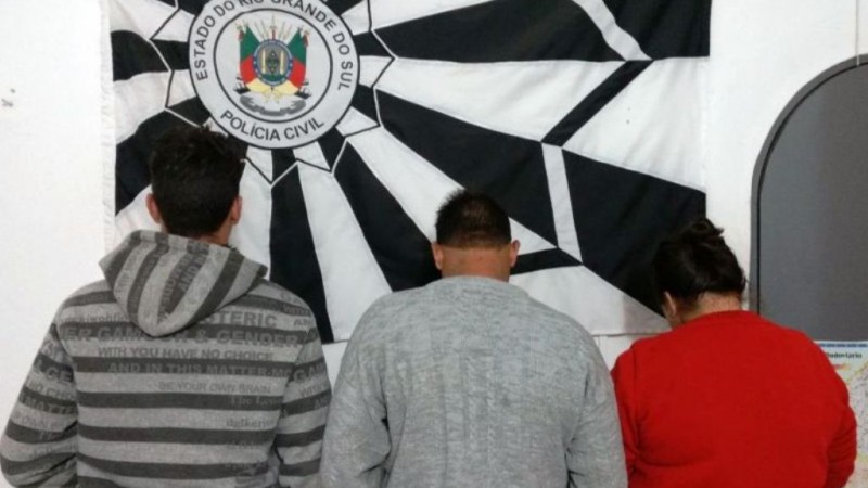 Pai, mãe e filhos comandavam organização criminosa que fazia rota de tráfico entre a Capital e São Luiz Gonzaga.