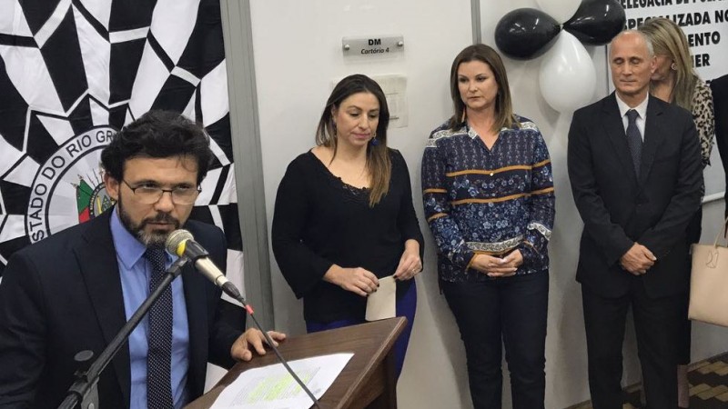 O evento ocorreu na sede da Delegacia Especializada no Atendimento à Mulher (DEAM).