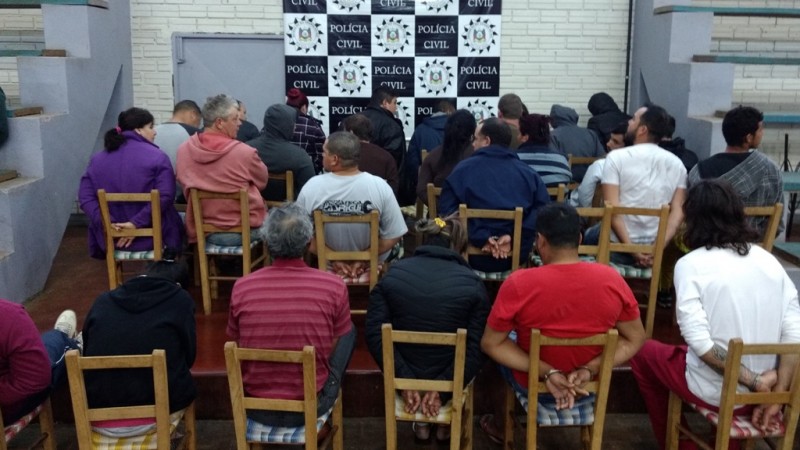 Na ação, 32 pessoas foram presas.