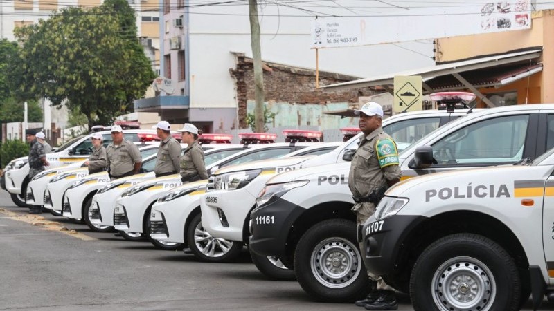 Viaturas reforçarão policiamento em 5 cidades: Uruguaiana, Livramento, Alegrete, Itaqui e São Borja.