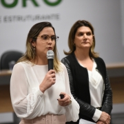 Lara Martinewski e Marli Jacques palestraram sobre mediação familiar para solução de conflitos