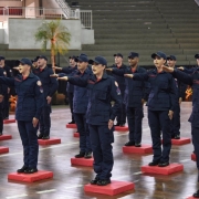 solenidade de formatura dos 156 bombeiros militares