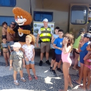 PROERD realiza atividade com crianças em Tramandaí 