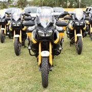 São 23 veículos Chevrolet S10 e 12 motocicletas Yamaha XT1200 Super Teneré que somam investimento de R$ 4,5 milhões realizado pelo governo do Estado