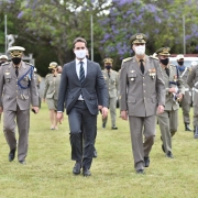 Governador caminha junto com Autoridades da Brigada Militar