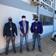 Fiscais posam para foto em Operação Petróleo Real