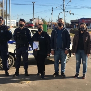 fiscais posando para foto em Tramandai na Operação Petroleo Real