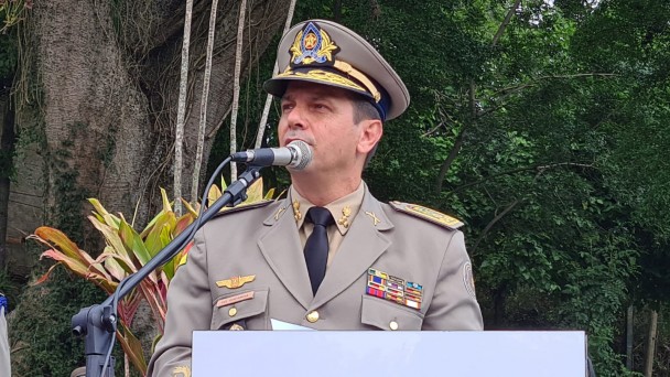 Comandante-Geral da Brigada Militar Coronel Vanius Santarosa