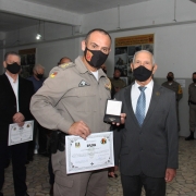 Homenagem aos pioneiros do CT-9, que acabou sendo embrião para outros grupos de elite das polícias gaúchas