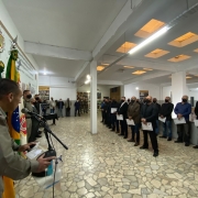 Homenagem aos pioneiros do CT-9, que acabou sendo embrião para outros grupos de elite das polícias gaúchas