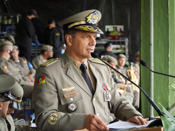 Comemorando os 184 anos da instituição, o comandante-geral exaltou os esforços do governo com a segurança