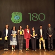 Entrega de medalhas