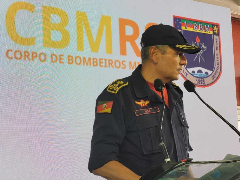Coronel Luiz Carlos Neves Soares Júnior, é o terceiro comandante-geral da instituição