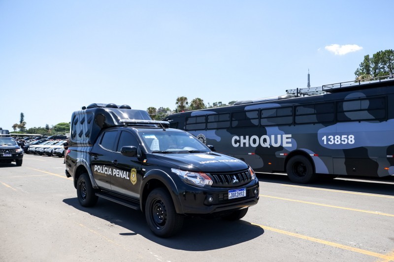 Polícia Penal agora conta com mais 42 viaturas-cela, com ambiente interno refrigerado e câmeras de monitoramento