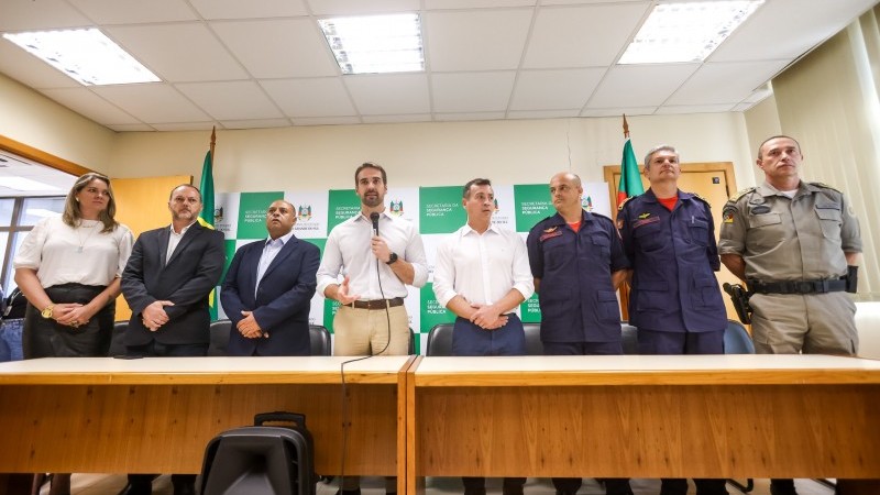 Leite reuniu a cúpula da Segurança para apresentar os novos líderes da Polícia Civil e do Corpo de Bombeiros Militar