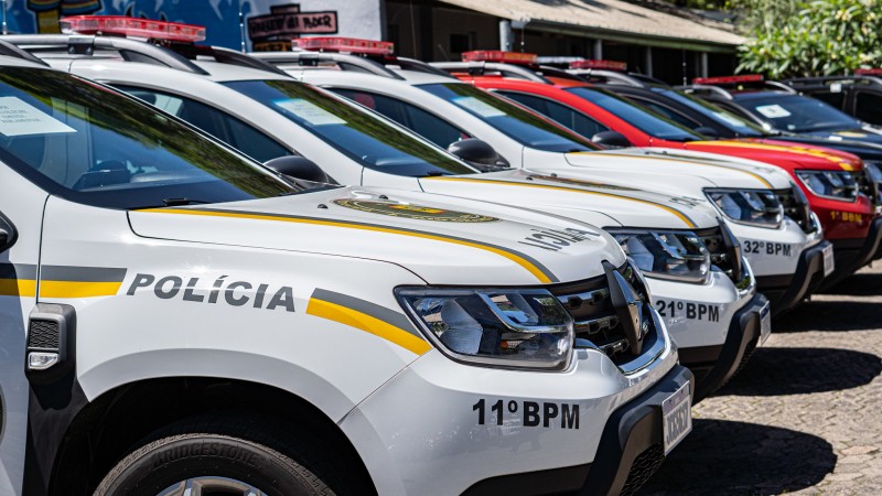 IGP de Caxias recebe três novas viaturas do Governo do Estado