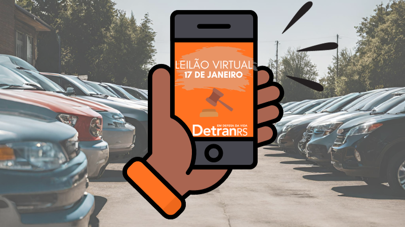 Leilão detran 17 de janeiro