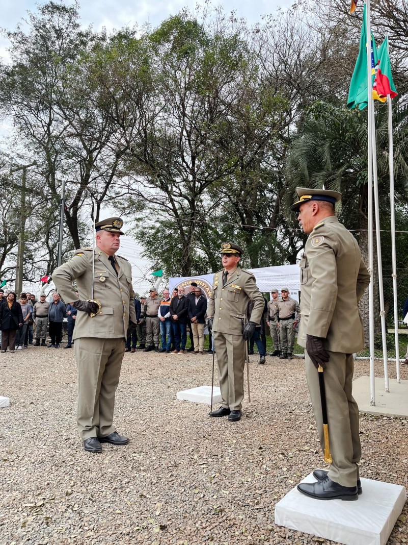 A foto mostra a solenidade do CRPO