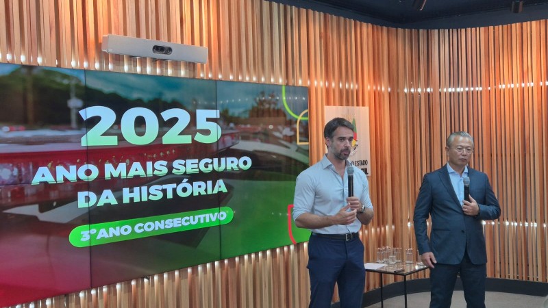 Leite destacou que os n&uacute;meros confirmam uma mudan&ccedil;a estrutural na pol&iacute;tica de seguran&ccedil;a p&uacute;blica do Estado