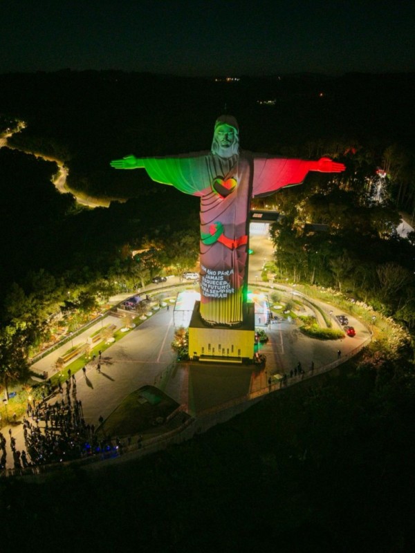 Imagem do Cristo Protetor de Encantado